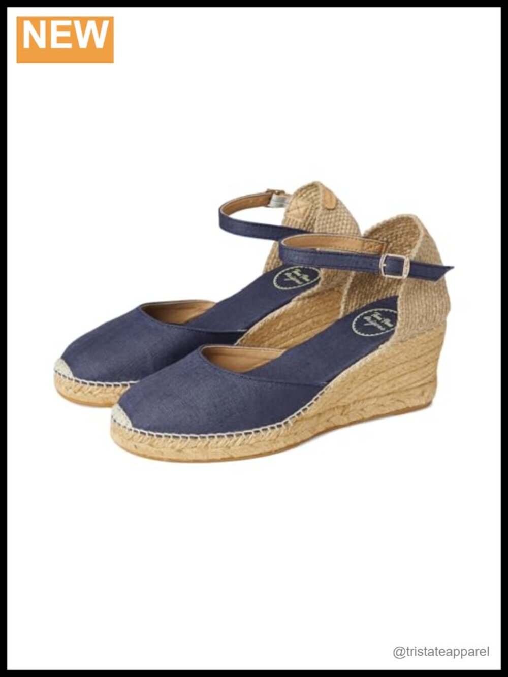 Toni Pons Caldes Espadrilles Platform Wedge Sandals Ankle Strap Casual
